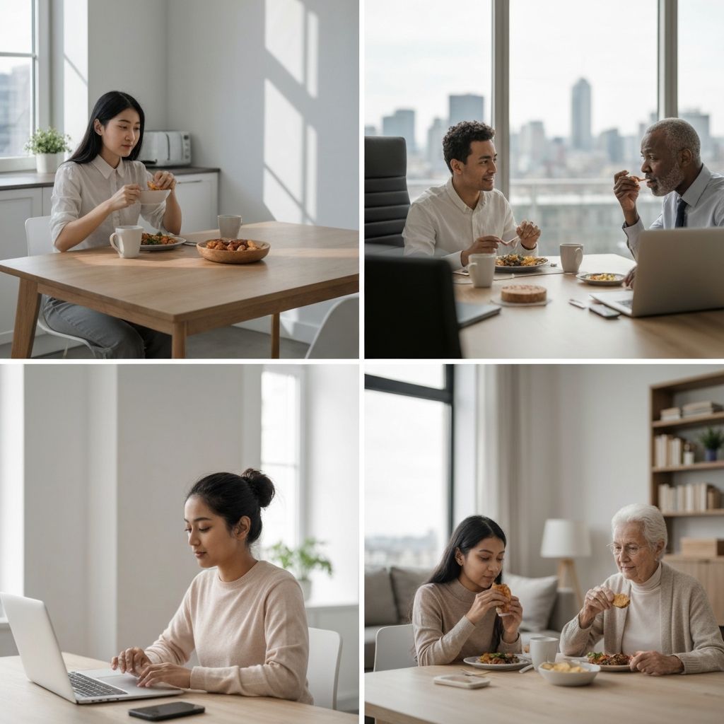 Diferentes contextos alimentarios